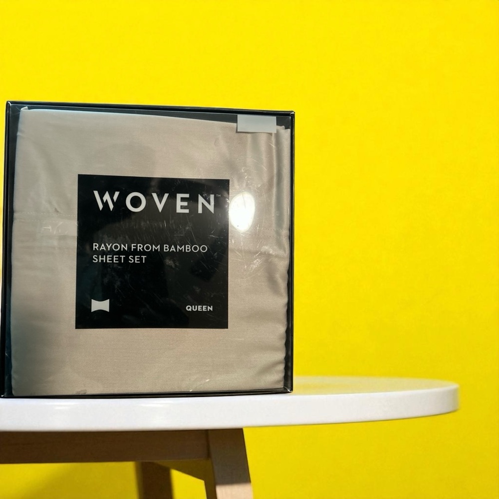 Wolven Bamboo Rayon Sheet Set - Gray